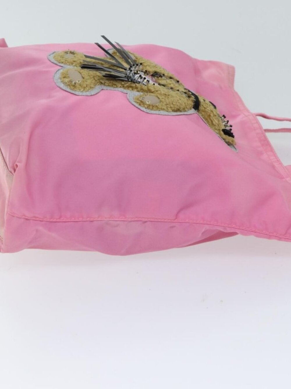 PRADA Hand Bag Nylon Pink Auth yk11651 - Picture 5 of 16